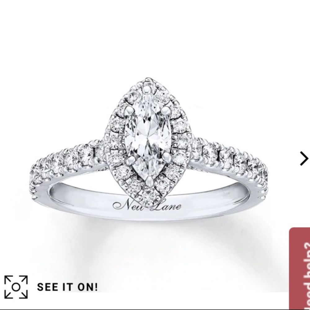 Neil Lane 14WG Engagement Ring
